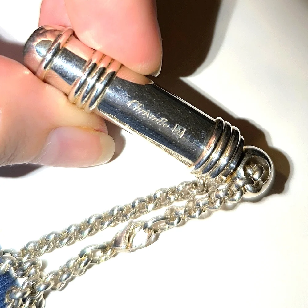Christofle Keychain Sterling Silver Vallet Keyring